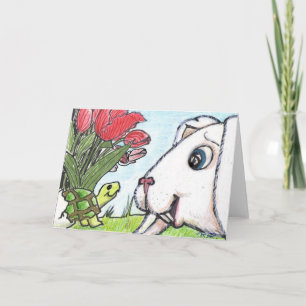 Tarjeta de la sorpresa de Pascua