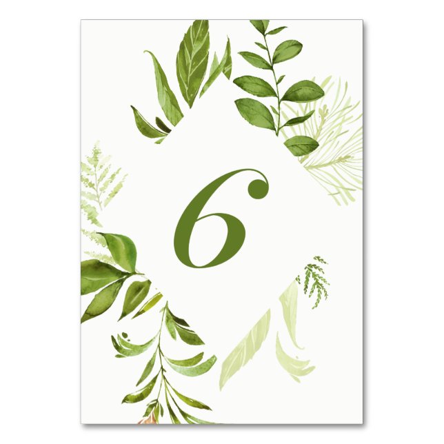 Tarjeta de la tabla de flotación verde salvaje de  (Anverso)