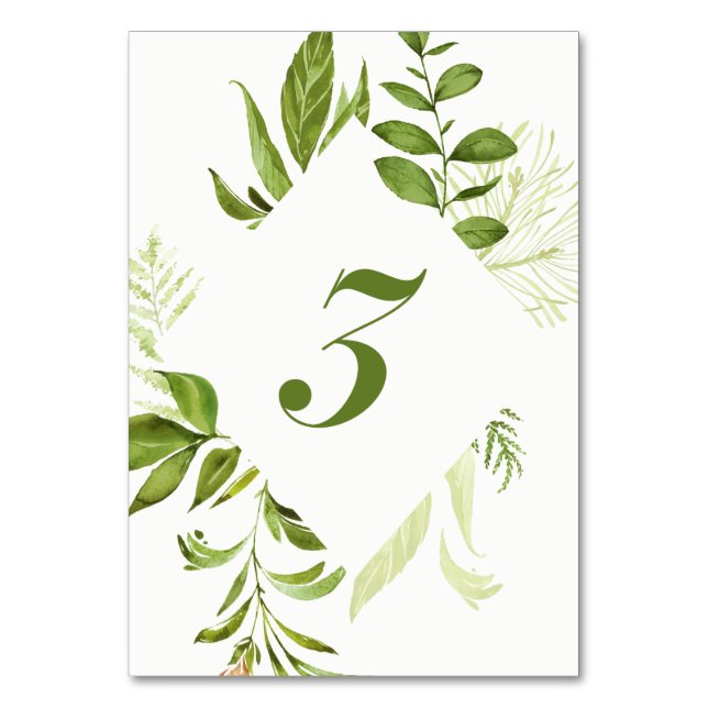 Tarjeta de la tabla de flotación verde salvaje de  (Anverso)