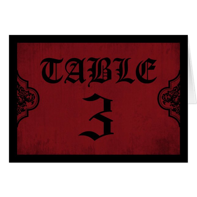 Tarjeta de la tabla de la novia del vampiro (Anverso (Horizontal))