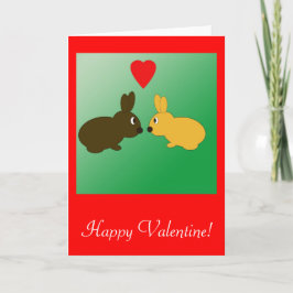 Tarjeta de la tarjeta del día de San Valentín de