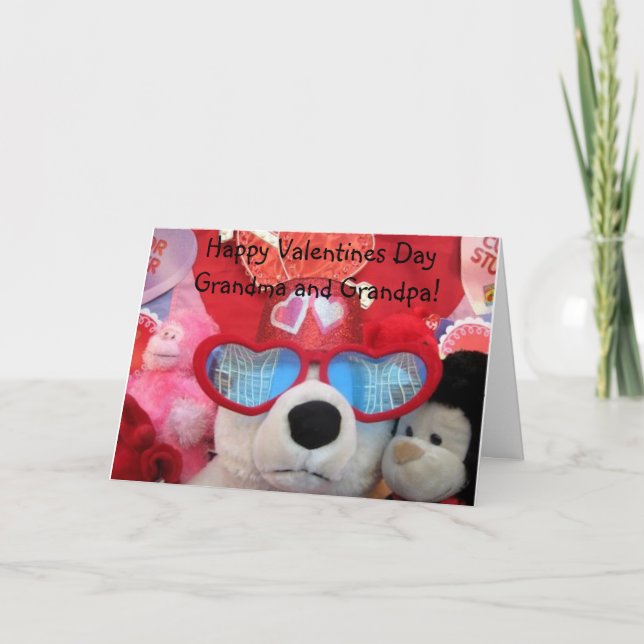 Tarjeta de la tarjeta del día de San Valentín de (Anverso)