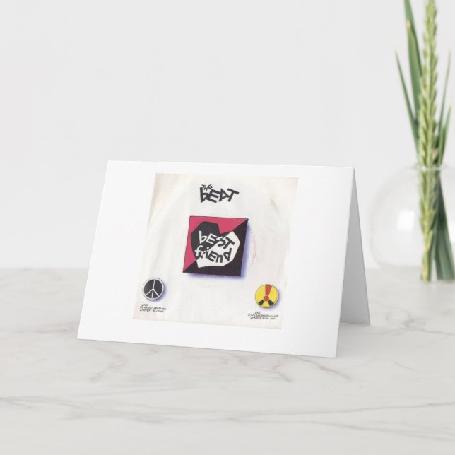 Tarjeta de la tarjeta del día de San Valentín del (Anverso)