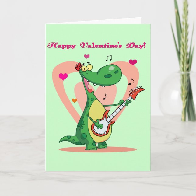 Tarjeta de la tarjeta del día de San Valentín del (Anverso)