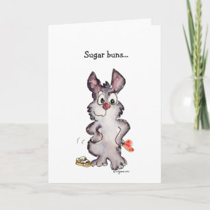 Tarjeta de la tarjeta del día de San Valentín del