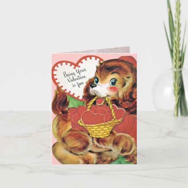 ¡Tarjeta de la tarjeta del día de San Valentín del (Anverso)