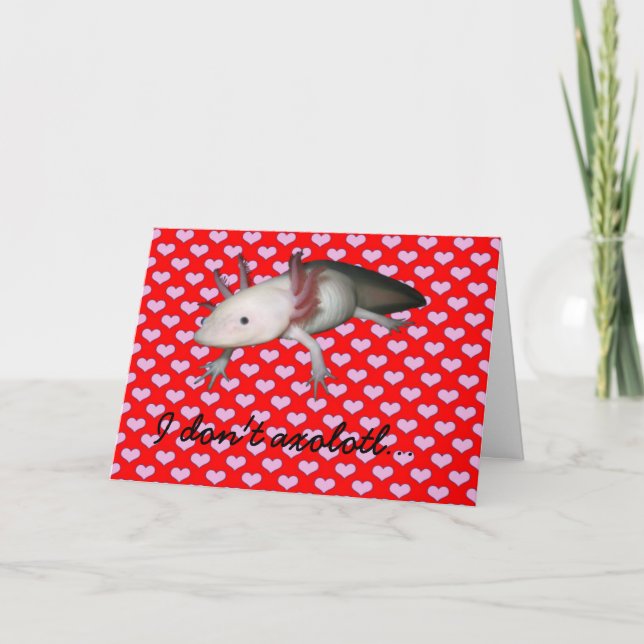 Tarjeta de la tarjeta del día de San Valentín del (Anverso)