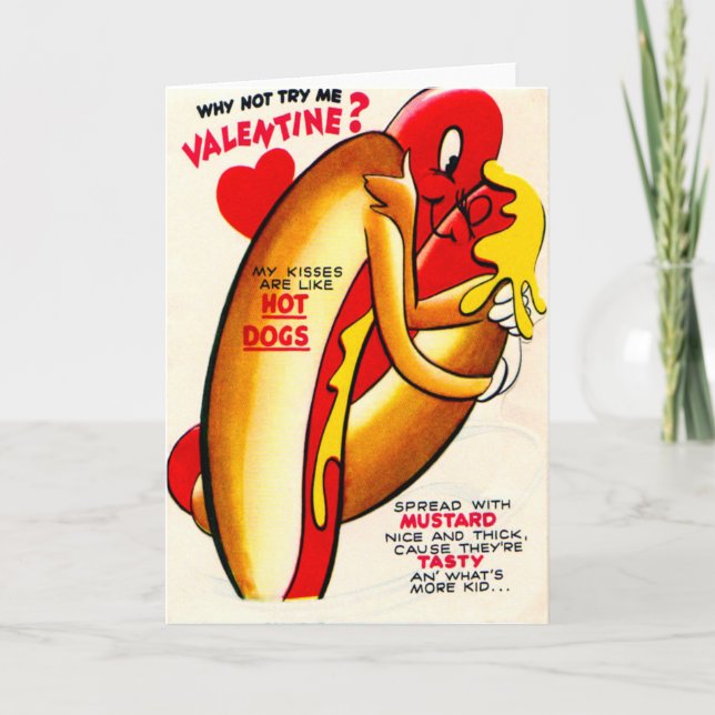 Tarjeta de la tarjeta del día de San Valentín del (Anverso)