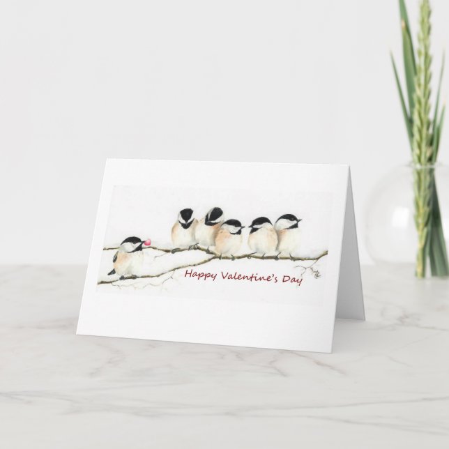 Tarjeta de la tarjeta del día de San Valentín del (Anverso)