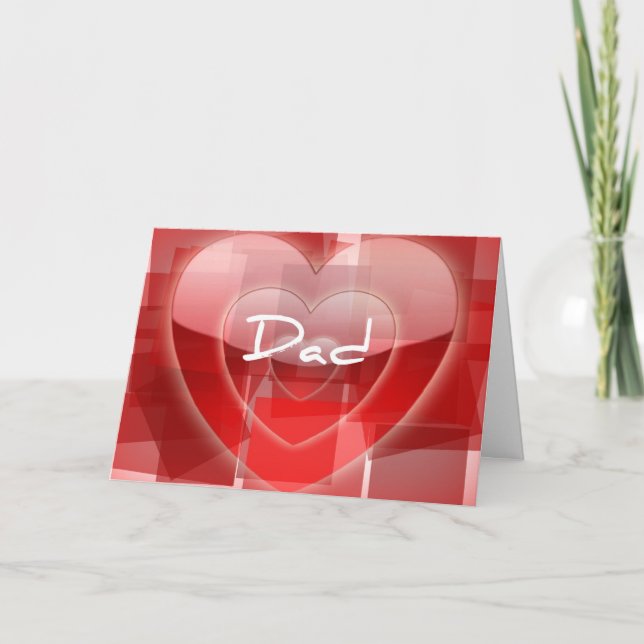 Tarjeta de la tarjeta del día de San Valentín para (Anverso)