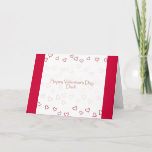 Tarjeta de la tarjeta del día de San Valentín para