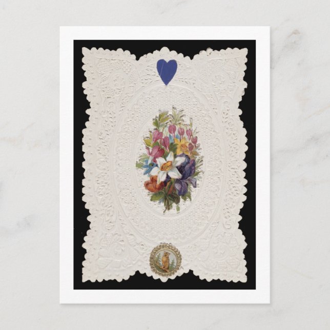 Tarjeta de la tarjeta del día de San Valentín que (Anverso)