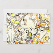 Tarjeta de la Temporada Espeluznante