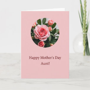 Tarjeta de la Tía Floral de Lunares