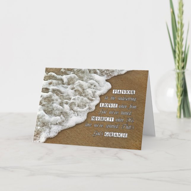 Tarjeta de la tolerancia de dios (Anverso)