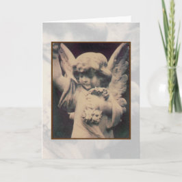 Tarjeta de la transferencia del ángel