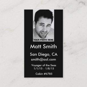 Tarjeta de la travesía