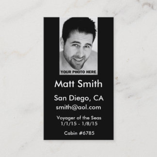 Tarjeta de la travesía