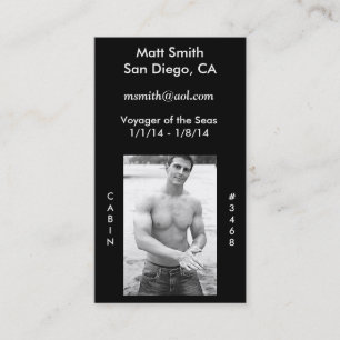 Tarjeta de la travesía