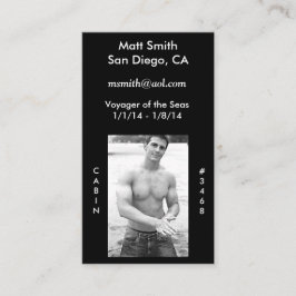 Tarjeta de la travesía