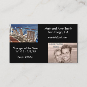 Tarjeta de la travesía