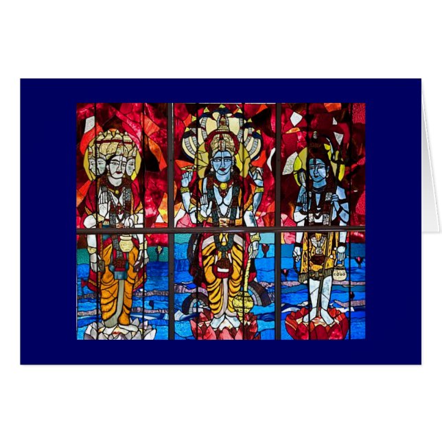 Tarjeta de la trinidad (Anverso (Horizontal))