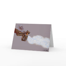 Tarjeta de la tuba del invierno