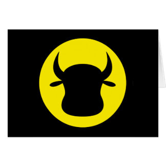 Tarjeta de la Vaca-Señal