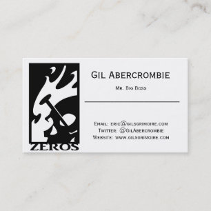 Tarjeta de la visita de Gil (paquete de 100)