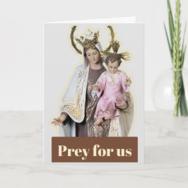 Tarjeta de Lady Mount Carmel