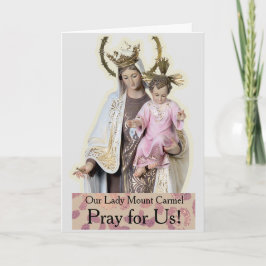 Tarjeta de Lady Mount Carmel