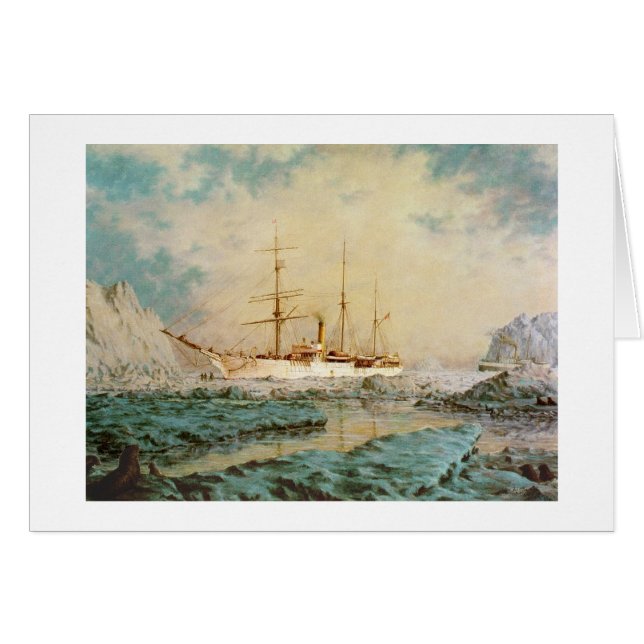 "Tarjeta de las aguas de Alaska del oso" de Paul (Anverso (Horizontal))