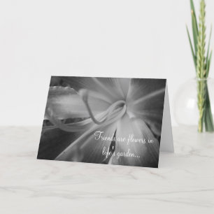 Tarjeta de las Amigo-Ser-Flores