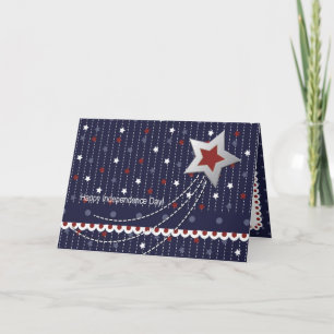 Tarjeta de las barras y estrellas