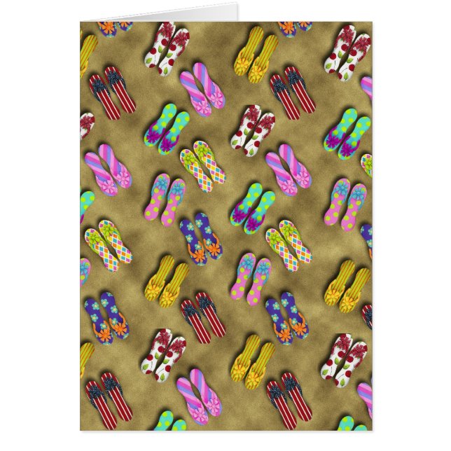 Tarjeta de las colecciones del flip-flop (Frente)