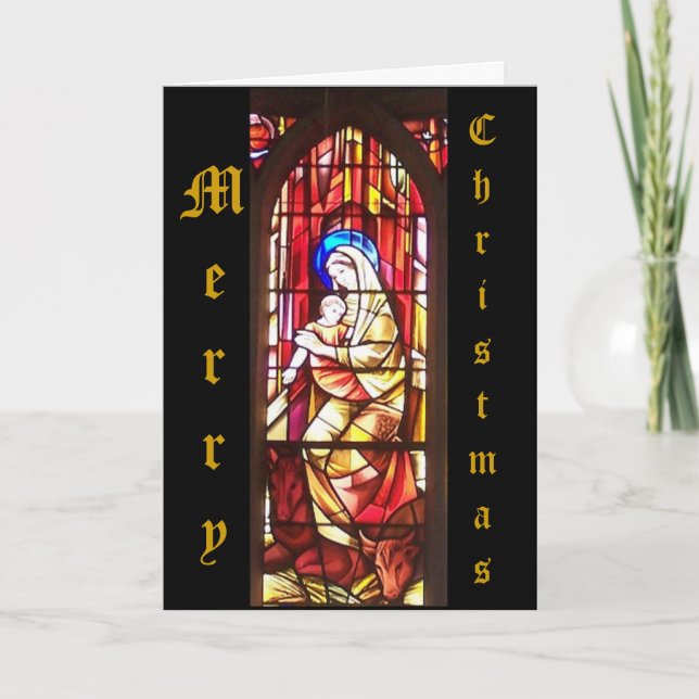 Tarjeta de las Felices Navidad (Anverso)