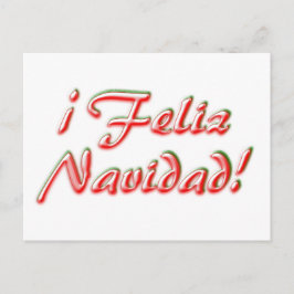 Tarjeta de las Felices Navidad