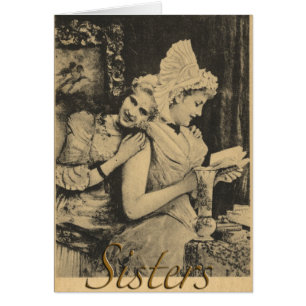 Tarjeta de las hermanas