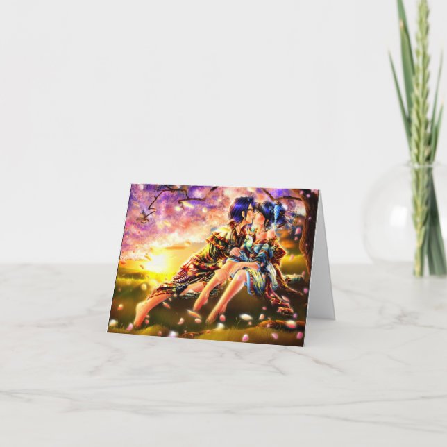 Tarjeta de las tarjetas del día de San Valentín (Anverso)