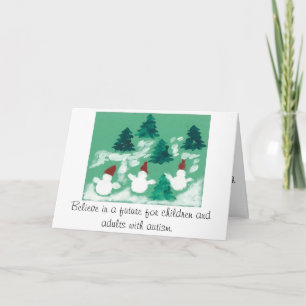 Tarjeta de las vacaciones de invierno