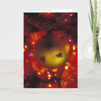 Tarjeta de las vacaciones de invierno: "Un