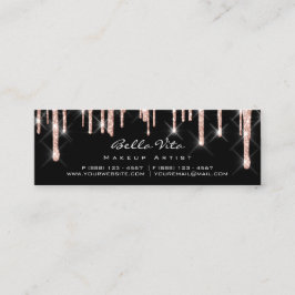 Tarjeta de lealtad 6 Punch Makeup Belleza Corazón 