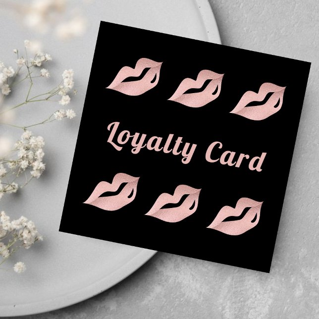 Tarjeta de Lealtad Glamour Glamour Gold y Black Li (Subido por el creador)