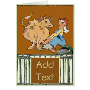 Tarjeta de lechería para gallinas