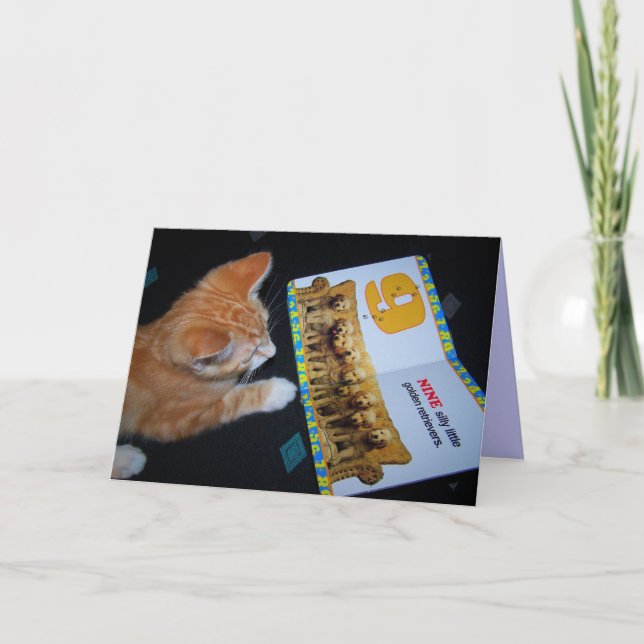 Tarjeta de lectura de gato (Anverso)