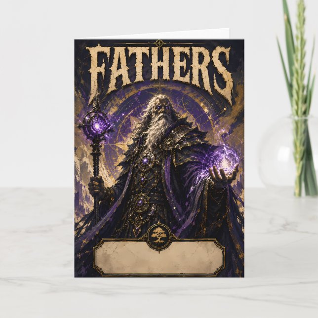 Tarjeta de legado del padre arcano (Anverso)