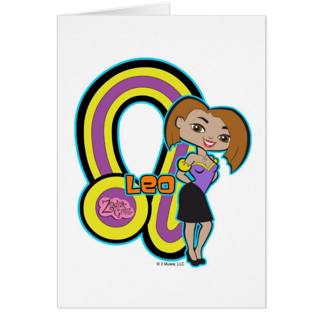 Tarjeta de Leo (Frente)