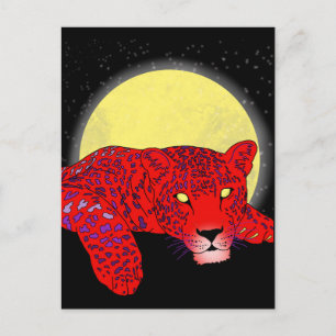 Tarjeta de Leopardo Zombie Personalizable