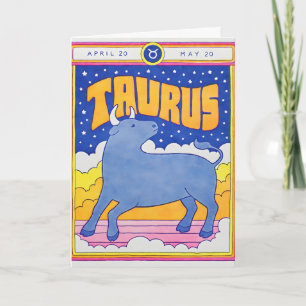 Tarjeta de letra de Taurus