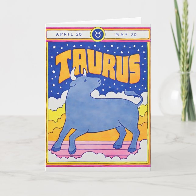 Tarjeta de letra de Taurus (Anverso)